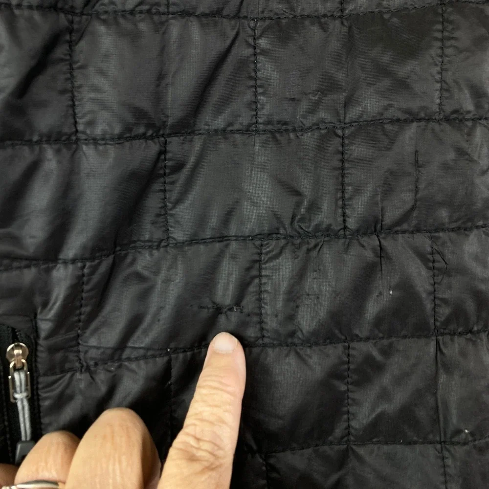 Patagonia Nano Puff Vest Mens Sz L Black Quilted Insulated Lightweight Gorpcore
